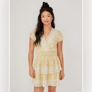 American Eagle Garden Party Wrap Layered Dress